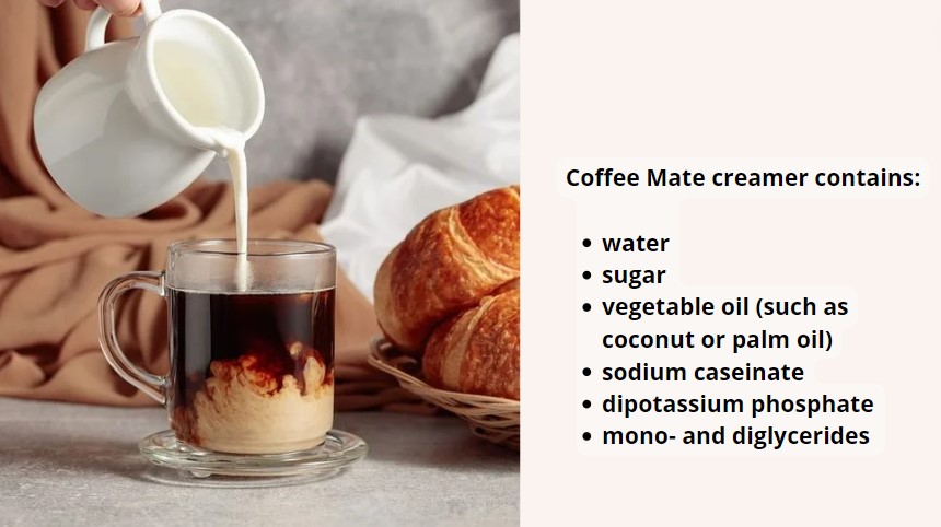 Coffee Mate creamer contains