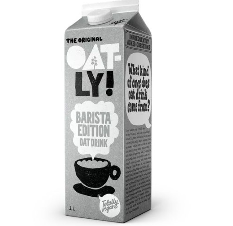 Oatly milk